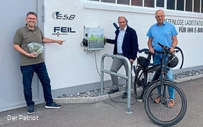 Kostenlose E-Bike Ladestation am MöhnetalRadweg